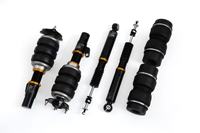 Pour BMW E36 E30 Kit de gestion de l'air sans couture nouvelle condition 1 Pc système de contrôle de Suspension pneumatique avec pompe de compresseur en argent 2 pièces