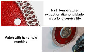 4,5 ''115x10x22,2mm Mm Hojas de sierra de diamante Turbo Diamond Blade - Product Image 4