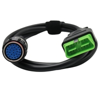 Cable adaptador de diagnóstico de 16 pines, lector de códigos de error ECU, herramienta de enlace de datos para equipos de construcción, adecuado para Volvo