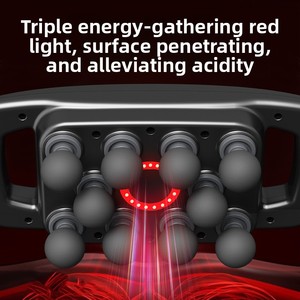 2025 profesyonel taşınabilir 10 kafaları masaj tabancası tam vücut derin doku alınlar geri boyun masaj makinesi ile 9 hız seviyeleri - Product Image 3