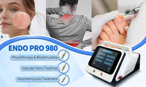 Kelas 4 980nm 1470nm dioda terapi <span class=keywords><strong>Laser</strong></span> fisioterapi punggung rendah penghilang nyeri tulang bahu penyembuhan mesin ortopedi - Product Image 3