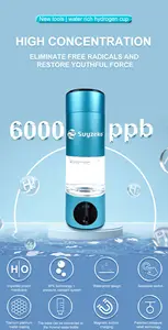 Suyzeko Factory Low Price Hydrogen Water Generator With Dupont Spe Pem Platinum Hydrogen Rich Water Generator Bottle 6000bbp