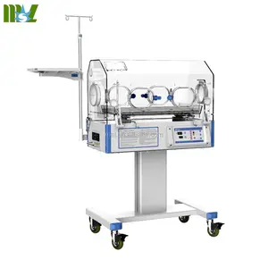 Medsinglong Top Koop Ziekenhuis Medische Apparaat Pasgeboren Baby Zuigeling Incubator Met Phototerapy Lamp