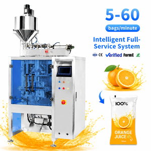 Full Automatic <b>Stick</b> Weighing Metrological Seal Bag Packaging <b>Orange</b> Juice Strawberry Coffee Sachet Liquid Packing Machine - Product Image 1