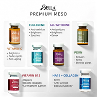 Ensemble de produits de soin de la peau coréens à la vitamine B12 et à l'acide hyaluronique, marque privée, pour hydrater, nourrir et revitaliser la peau