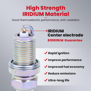 Candela Iridium ad Alte Prestazioni IFR5J-11 7418 per Sistemi Motore Auto <span class=keywords><strong>ALFA</strong></span> <span class=keywords><strong>ROMEO</strong></span> 1D, Garanzia 80000KM - Product Image 3