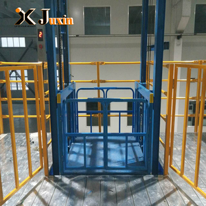 Plateforme élévatrice hydraulique fixe pour marchandises, intérieure et extérieure, avec <span class=keywords><strong>cage</strong></span> de protection - Product Image 6