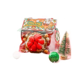 Jouets à presser en gros, Kawaii, mignons, thème Hamburger de Noël, jouets de décompression, jouets anti-stress en plastique, jouets rebondissants et moelleux, jouets en vrac - Product Image 5