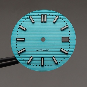 Accessoires de montre de luxe 30.8mm Cadran en cuivre NH35 pour <span class=keywords><strong>mouvement</strong></span> <span class=keywords><strong>Seiko</strong></span> NH35a - Product Image 3