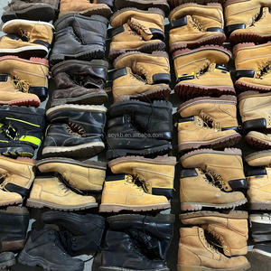 S26 chaussures en cuir véritable de marque d'occasion chaussures ukay d'occasion pour hommes ou femmes et <span class=keywords><strong>bottes</strong></span> Martin de créateur en gros - Product Image 6