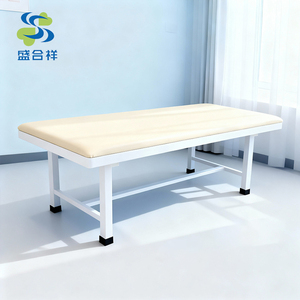 เตียงตรวจโรคแบบคงที่ |   เตียงตรวจโรคผู้ป่วยเหล็กชุบสังกะสี แข็งแรงทนทาน สำหรับการตรวจร่างกาย - Product Image 3