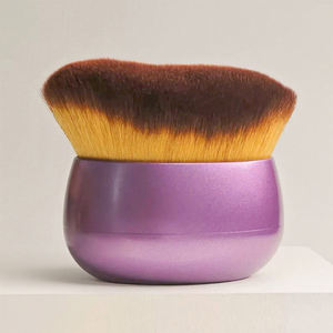 Kuas Blending Wajah dan Tubuh, Kuas Self Tanning, Aplikator <span class=keywords><strong>Foundation</strong></span> Concealer, Gagang Plastik, Kuas Rias Wajah Wanita untuk Kecantikan - Product Image 5