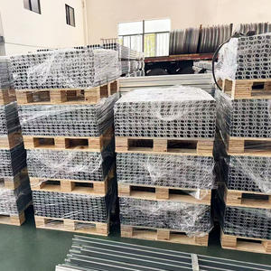 Support de montage de panneau solaire, canal en U photovoltaïque 41*41, supports de panneaux solaires en aluminium pour système d'énergie solaire - Product Image 1
