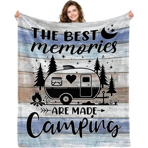 Assorted Print Flannel <b>Blanket</b> Throw <b>Blanket</b> Nap <b>Blanket</b> Wholesale Reversible Cozy <b>Warm</b> for Bedroom Living Room - Product Image 2