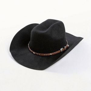 Mexican Sombrero Adult Men Women Cowboy Hat Wide Brim Western Style 100% Wool Felt White Cowboy Hats - Product Image 6