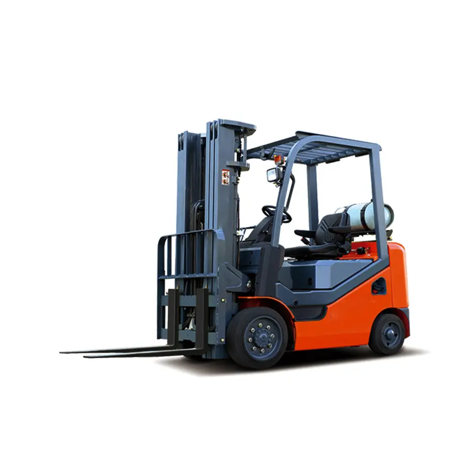 CPQYD25 mini container work forklift Gasoline and LPG forklift with Fork Positioner and Side Shift