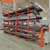 Système de rayonnage à palettes en acier durable à 5 niveaux, protection contre la corrosion industrielle, rayonnage pour chariots élévateurs