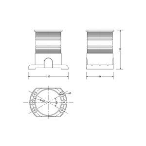 Luces Laterales Magnéticas Integradas de Doble Color, Alimentadas por Energía Solar, de 2 Millas Náuticas, Luces de Anclaje para Barcos de Pesca y Yates, Hechas de Plástico Duradero - Product Image 3