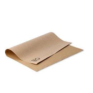 Sous-plats jetables en papier recyclé non blanchi, écologiques et adaptés aux aliments, 31x43 cm, pour repas formels - Product Image 6