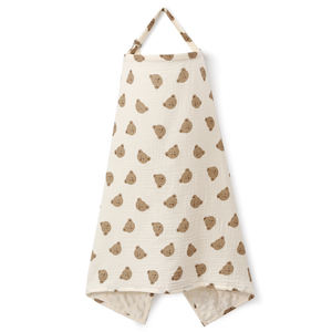 定制棉布哺乳罩柔软透气棉质哺乳围裙适合母婴护理日常使用印花 - Product Image 5