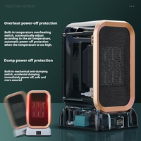 Chauffage électrique Portable chauffage de pièce Mini ménage plus chaud Machine PTC ventilateur chauffage électrique pour bureau d'hiver