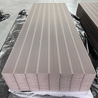 Planches de terrasse en WPC creuses, imperméables, pour terrasse extérieure, sol composite pour la décoration du jardin et du patio