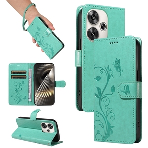 Funda de Cuero con Diseño de Mariposa y Flores para Xiaomi POCO F6 14 Ultra 13 <span class=keywords><strong>Pro</strong></span> 12 Lite 13T <span class=keywords><strong>12T</strong></span> <span class=keywords><strong>Redmi</strong></span> A3 Turbo3 5G - Product Image 6