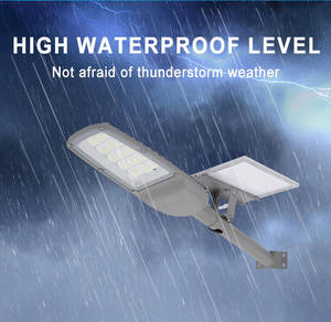 Lampadaire Solaire Haute Luminosité 600W IP65 Étanche Extérieur en Aluminium Moulé Sous Pression LED, Lampe de Rue Solaire Séparée pour Autoroute - Product Image 4