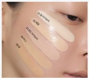 Kosmetik Dasar Makeup Korea Semi-matte, Kosmetik Penutup Sempurna Foundation Penyempurnaan