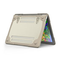 Étui pour ordinateur portable écologique 17 pouces, étui rigide léger avec béquille pour Macbook Pro Touch Bar 13,3 pouces