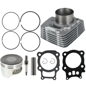 New Gasket Cylinder Head Cylinder Piston Gasket Top End Rebuild Kit For Honda Rancher TRX350 2000-2006