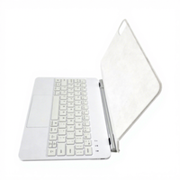 Casing Keyboard Baru untuk iPad Generasi ke-11 (A16,2025) & iPad 10.9 dengan Antarmuka USB Type-C, Trackpad Multi-Touch dengan Lampu Latar 7 Warna