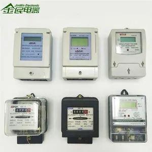 ABS panel electrical gsm smart digital display 50Hz single phase energy meter