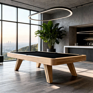 <span class=keywords><strong>Mesa</strong></span> de Billar Profesional de Pizarra de 8 y 9 Pies con Tapa de Comedor y Tapa de Tenis - Product Image 1