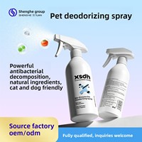 Biologisches Enzym-Deodorant-Spray für Haustiere gegen Katzen- und Hundeurin-Geruch mit Salbei- und Meersalz-Duft 100ml/400ml Grenzüberschreitend
