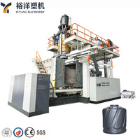 Fournisseur de machines tout-en-un : Machine d'extrusion-soufflage de plastique pour ligne de production de seaux à eau en HDPE de 1000 L à 14 couches