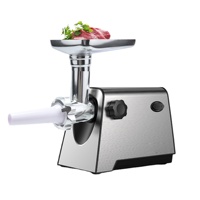 Penggiling Daging Listrik Motor AC 1000W, Pemotong Rumah Tangga MG138A, Pengolah Makanan Kapasitas 2.1-3L, Pembuat Kibbeh, Garansi 1 Tahun