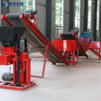 Presse pour briques argile brique machine RL1-25 comprimé terre bloc machine avec bonne qualité