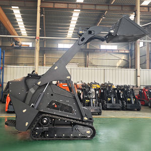 Mini diesel selip Steer Derette pabrik Cina baru V1000 Crawler Skid <span class=keywords><strong>Loader</strong></span> miniatur <span class=keywords><strong>Front</strong></span> End <span class=keywords><strong>Loader</strong></span> murah untuk dijual - Product Image 5