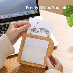 เครื่องบำบัดเสียงสีขาวลายไม้เอนกประสงค์ 8 เสียง พร้อมไฟกลางคืนสำหรับผู้ใหญ่และเด็กทารก - Product Image 6