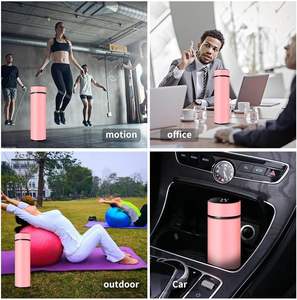 Vaso Térmico de 500 ml, Termos de Agua, Botella de Agua para Gimnasio, Vaso Térmico de Acero Inoxidable, Botella de Agua de Acero Inoxidable - Product Image 4