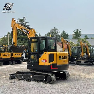 Used Sany60 MiniCrawler Excavator 6Ton 0.25m³<b>Bucket</b> Original Chinese Brand <b>Small</b> Construction Excavator Low Hours Good Condition - Product Image 6