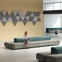 Juego de Sofás Modulares de Tela Modernos y Lujosos para Oficina, Hospital, Sala de Estar, Áreas de Espera, Muebles Seccionales Personalizables