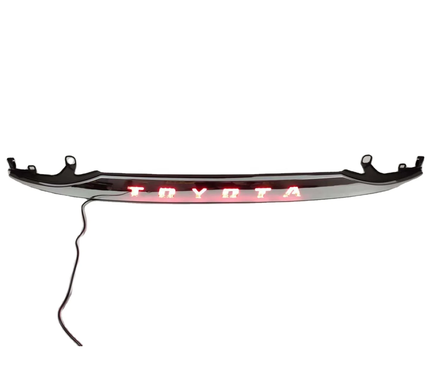 Хромированный Светодиодный стоп-сигнал для грузовика, задний бампер, противотуманный отражатель для Toyota Fortuner, модификация, задний фонарь, задний фонарь, аксессуары для автомобильных противотуманных фар