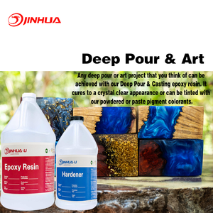 Resina Epossidica <span class=keywords><strong>Trasparente</strong></span> ad Alta Trasparenza per Pendenti in Legno e Tavoli River, Campione Gratuito - Product Image 5