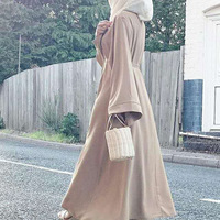 GANE RTS/OEM-caftán marroquí turco djellaba sfifa marroquí bordado caftán jalabya maroc videshi, vestido para coser abaya