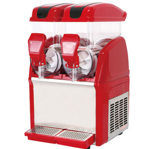 900W komersial tiga mangkuk ukuran penuh 15L * 1 Frozen minuman Dispenser 15L * 1 mesin makanan ringan untuk es minuman es dan jus - Product Image 4