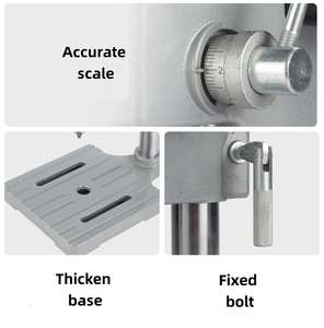 แท่นวางสว่านไฟฟ้าอุตสาหกรรม KHC 710W สำหรับงาน DIY โครงอะลูมิเนียมอัลลอยด์ ชุดเครื่องมือกระแทกแบบมีสาย 100-240V - Product Image 3