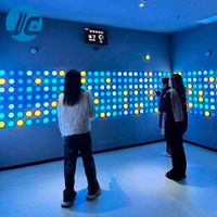 Jeux de boutons de lumière LED interactifs populaires pour le team building Activer la salle de jeu Challenge Made Durable PC for Airport Garden