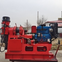 Foreuse de carottage diesel portable XY-2B, profondeur 0-500M, châssis sur chenilles, économe en énergie, équipement d'exploration minière et d'extraction de minerai